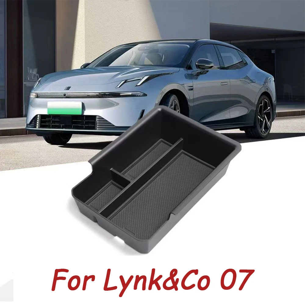 

For Lynk&Co 07 2024 2025 Car Center Console Organizer Storage Interior Armrest Storage Box Auto Accessories