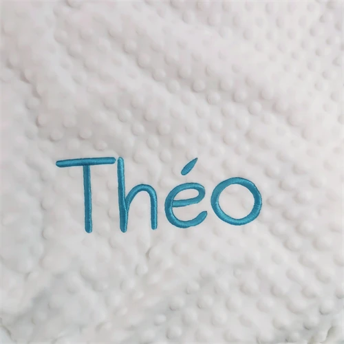 Gepersonaliseerde babydeken met naam voor pasgeboren jongens en meisjes Aangepaste Minky Fleece peuter wieg kinderwagen deken verjaardagscadeau