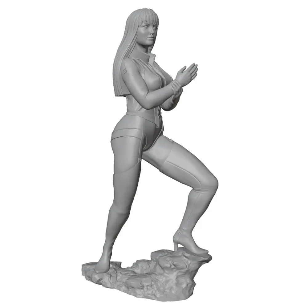 Miniatura de resina 75 mm sin pintar – Figura coleccionismo 1/24 - imagen 2