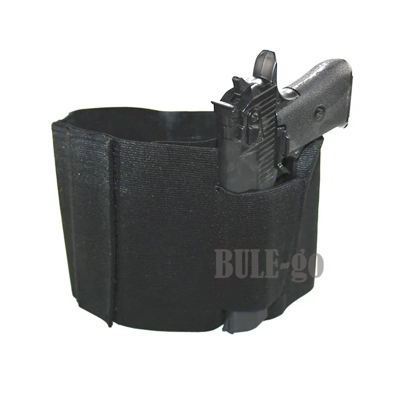 Concealed Carry Ankle Leg Pistol Gun Holster For Skirmish Universal Gun Glock Lcp Lc9  Small Auto Rh Case Airsofts Pouch