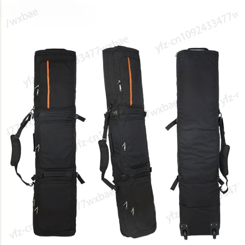 

Wheels for Smooth Carrying Storage Transportation Ski Single Bag With Wheels Large Backpack Waterproof Snowboard Bag