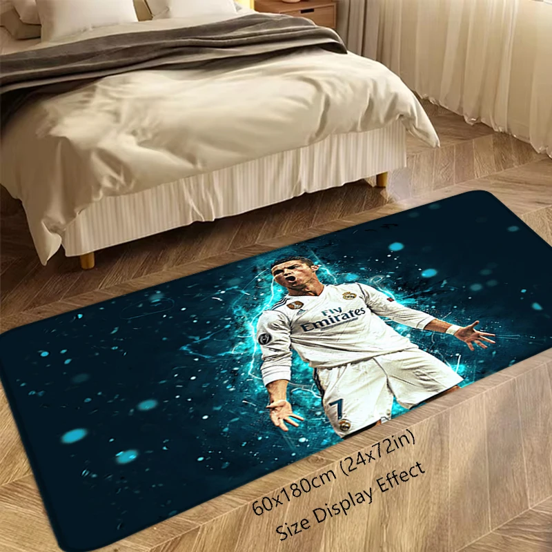 Foot Rug Welcome Floor Mat for Entryway Bathroom Mats C-CR7 Hallway Carpet Kitchen Cristiano Ronaldos Rugs Fluffy Home Decor