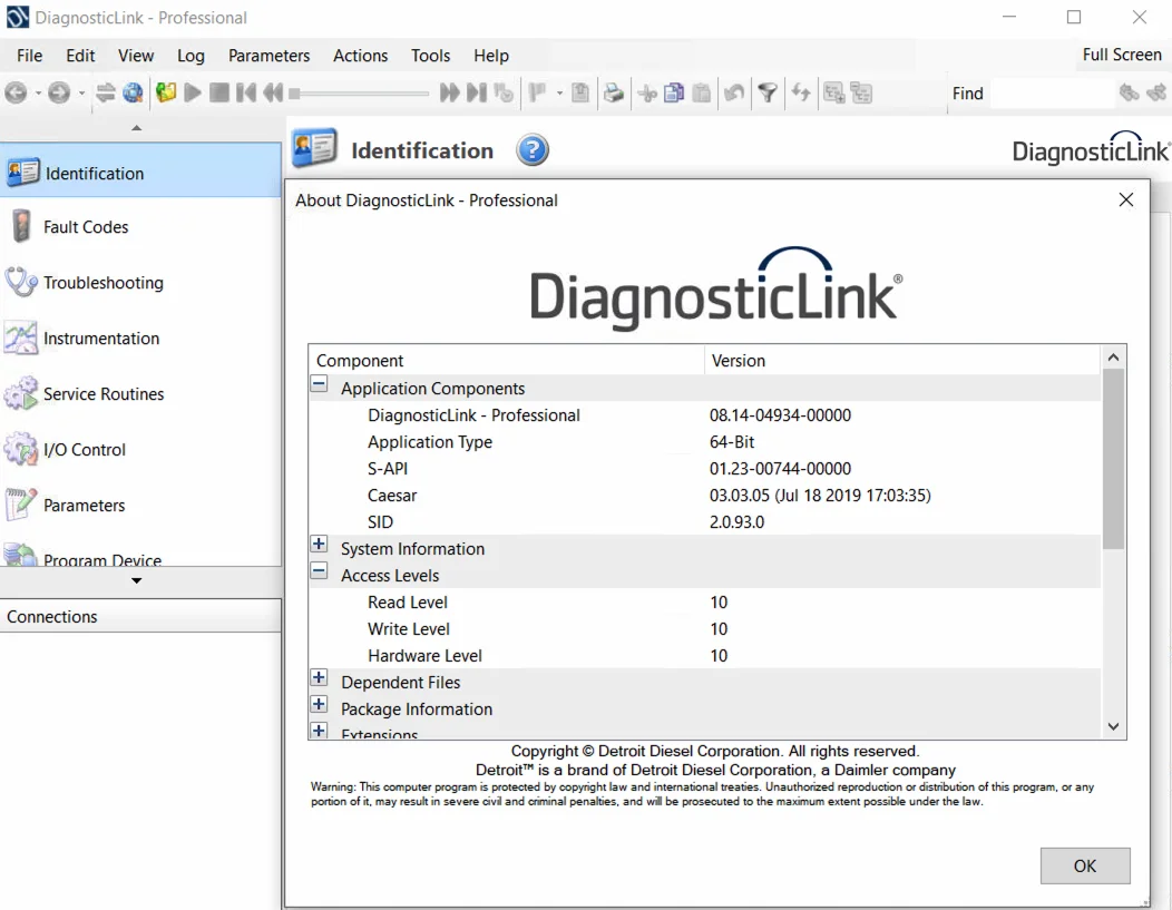 Detroit Diesel Diagnostic Link DDDL 8.13 SP3 Professional Offline Level 10-10-10 MAX Edition+TS+Keygen