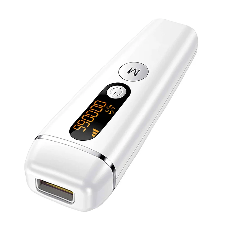IPL Epilator Ice Cooling for Dark Skin Painless Home Use Adjustable Energy Levels Long-Lasting Smooth Results