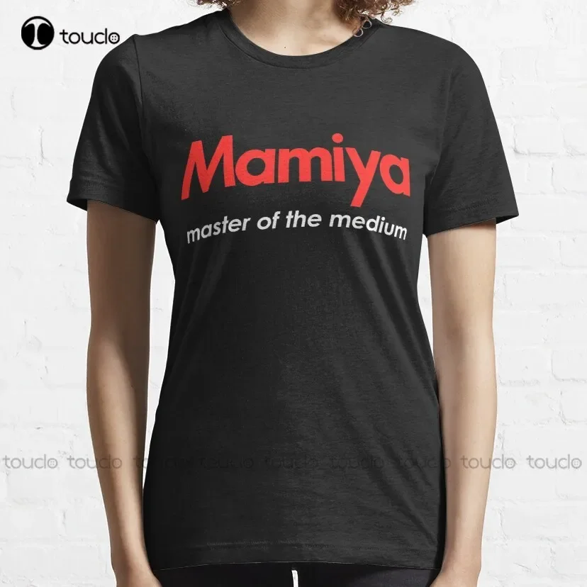 Mamiya Photography Logo Classic T-Shirt Swim Shirt Women Custom Aldult Teen Unisex Digital Printing Tee Shirt Xs-5Xl Classic