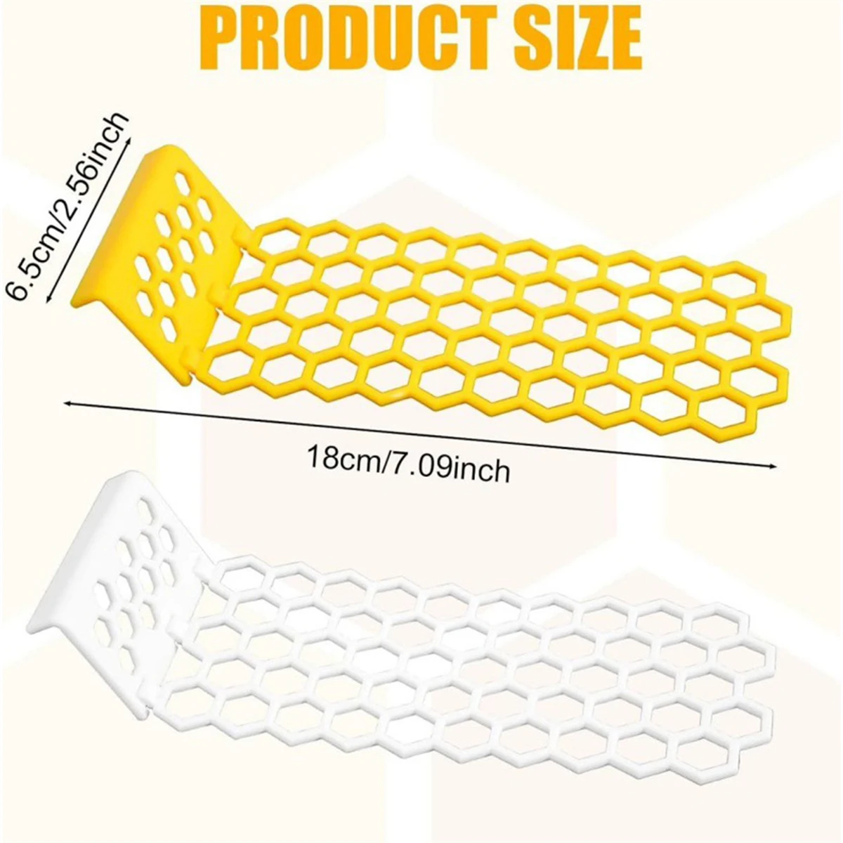 1/3Pcs Floating Bee Ladders Foldable Butterfly Drinking Water Tool ABS Plastic Pet Insect Boxes Beekeeping Supplies Yellow/White
