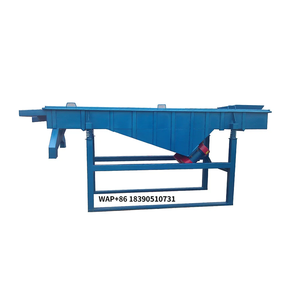 Factory Manufacture High Efficiency New Hot Linear Vibrating Screen for Sand Coarse Sand Screening