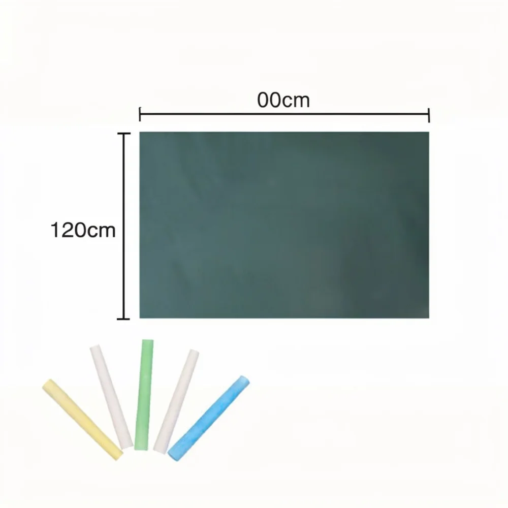 Erasable Blackboard Wall Sticker Adhesive Vinyl Chalk Board For Home School Teaching Office Kids Art Drawing Decor