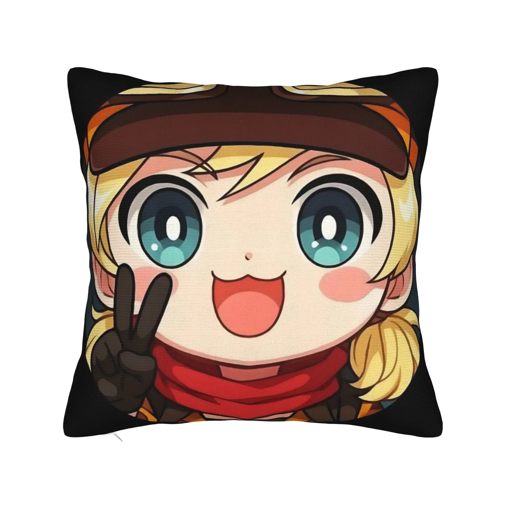 Decorative Pillowcases Trickcal C-Chibi Go Games Accessories Home  Pillow Case Cover Zipper Multiple Sizes