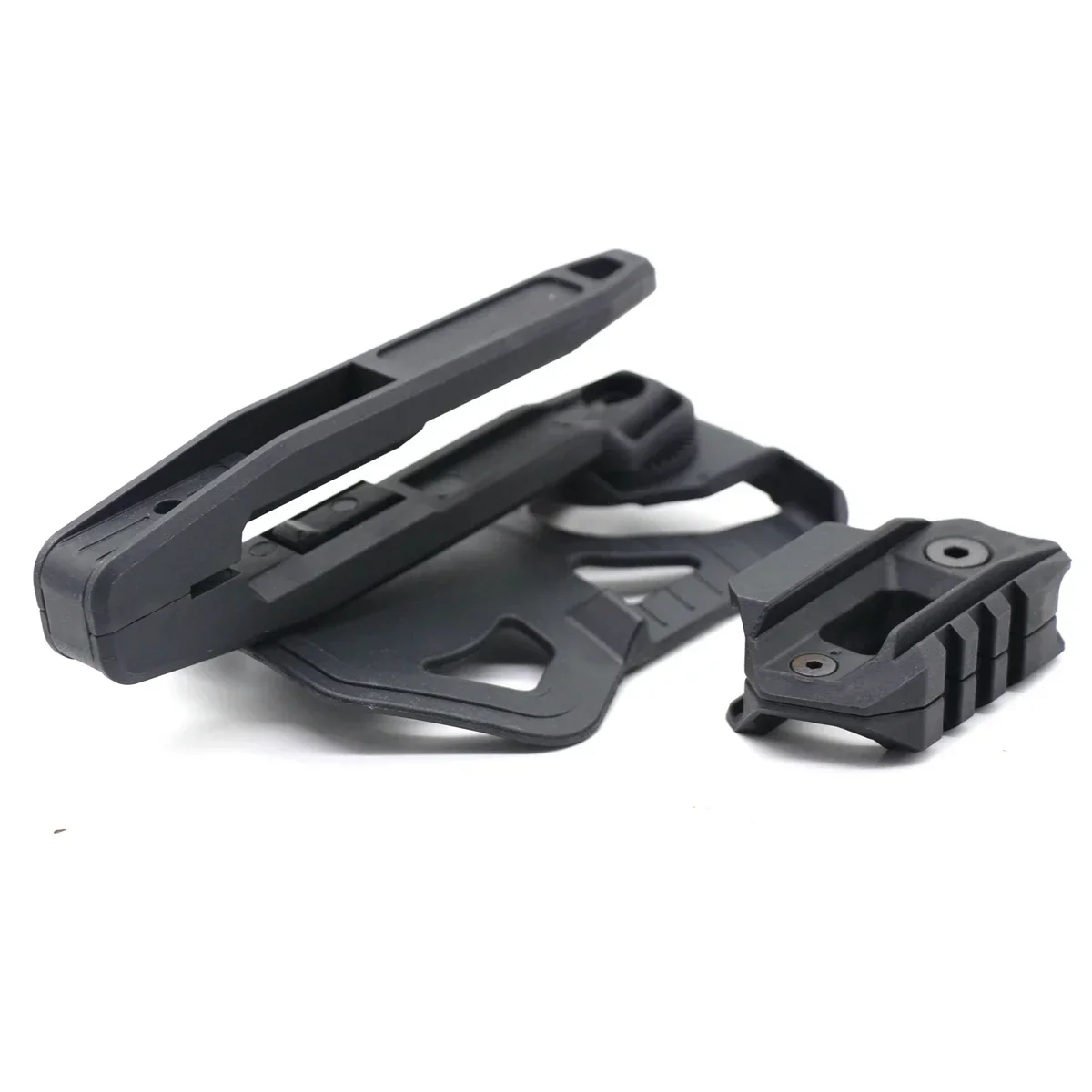 /حافظة بندقية تكتيكية مع السكك الحديدية لـ Glock G17 G19 G22 SW40/357 الخصر بيسولت الحافظة 9 مللي متر SW40 مسدس بندقية في الهواء الطلق CS الرجال