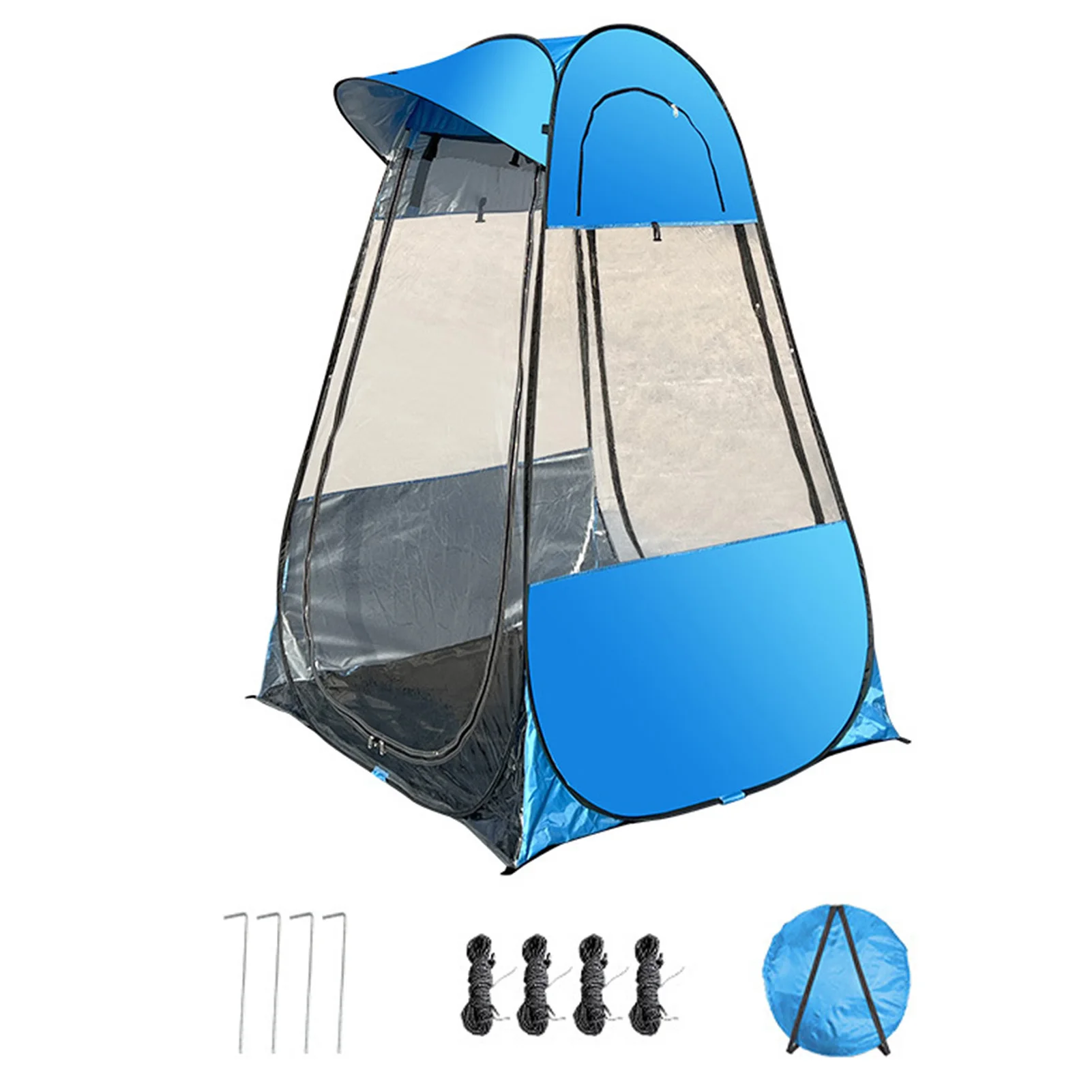 Clear Outdoor Tent Transparent Outdoor Sports Shelter Instant  Up Tent Portable for Camping Fishing Concerts Fishing Tent