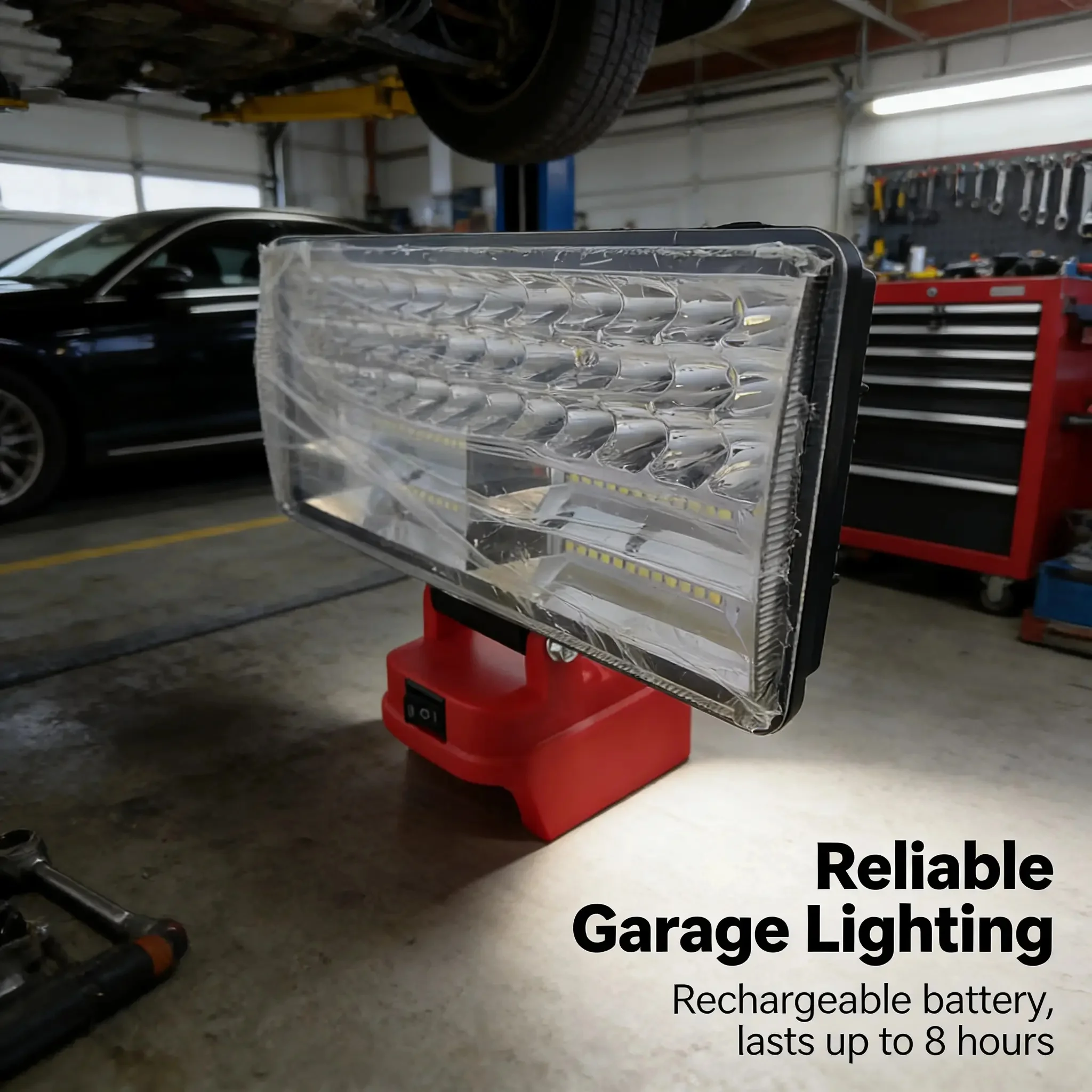 

Портативный 8-дюймовый светодиодный рабочий фонарь с USB-зарядкой для Milwaukee M18, для Dewalt DCB200, 18В, 20В, литий-ионный аккумулятор в комплект не входит.