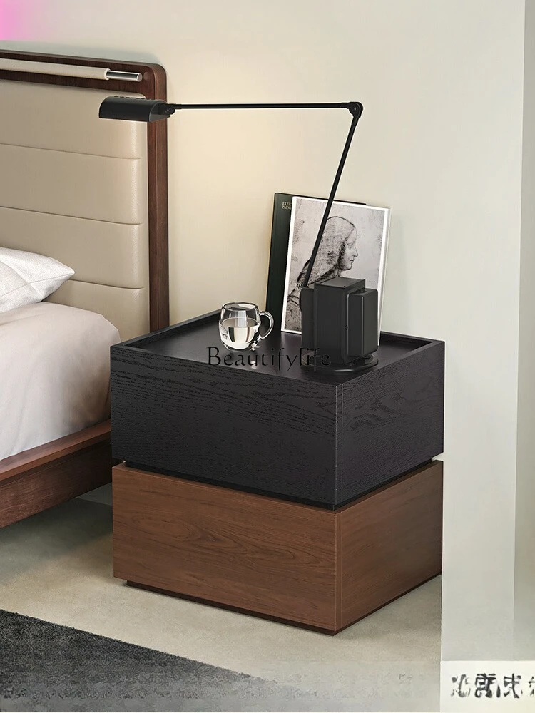 

Bedside Table High-End Bedroom Small Household Minimalist Modern Bedside Storage Cabinet