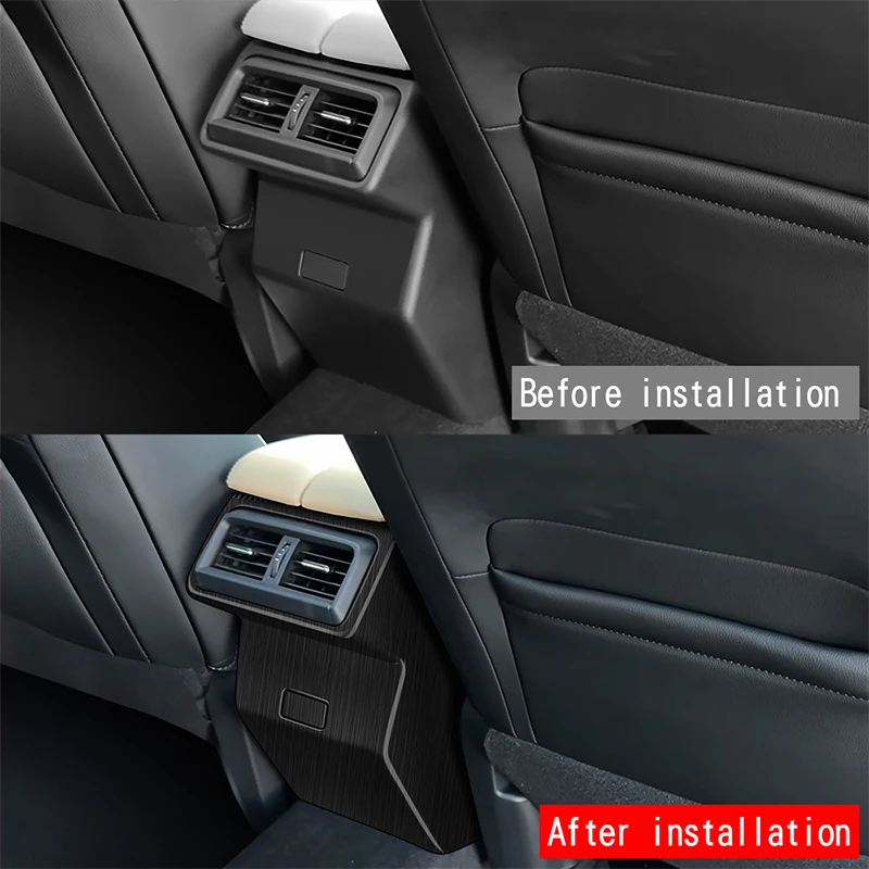 For Mazda CX-5 III 2026 2027 Rear air conditioning vent decorative frame high-low configuration version interior modification