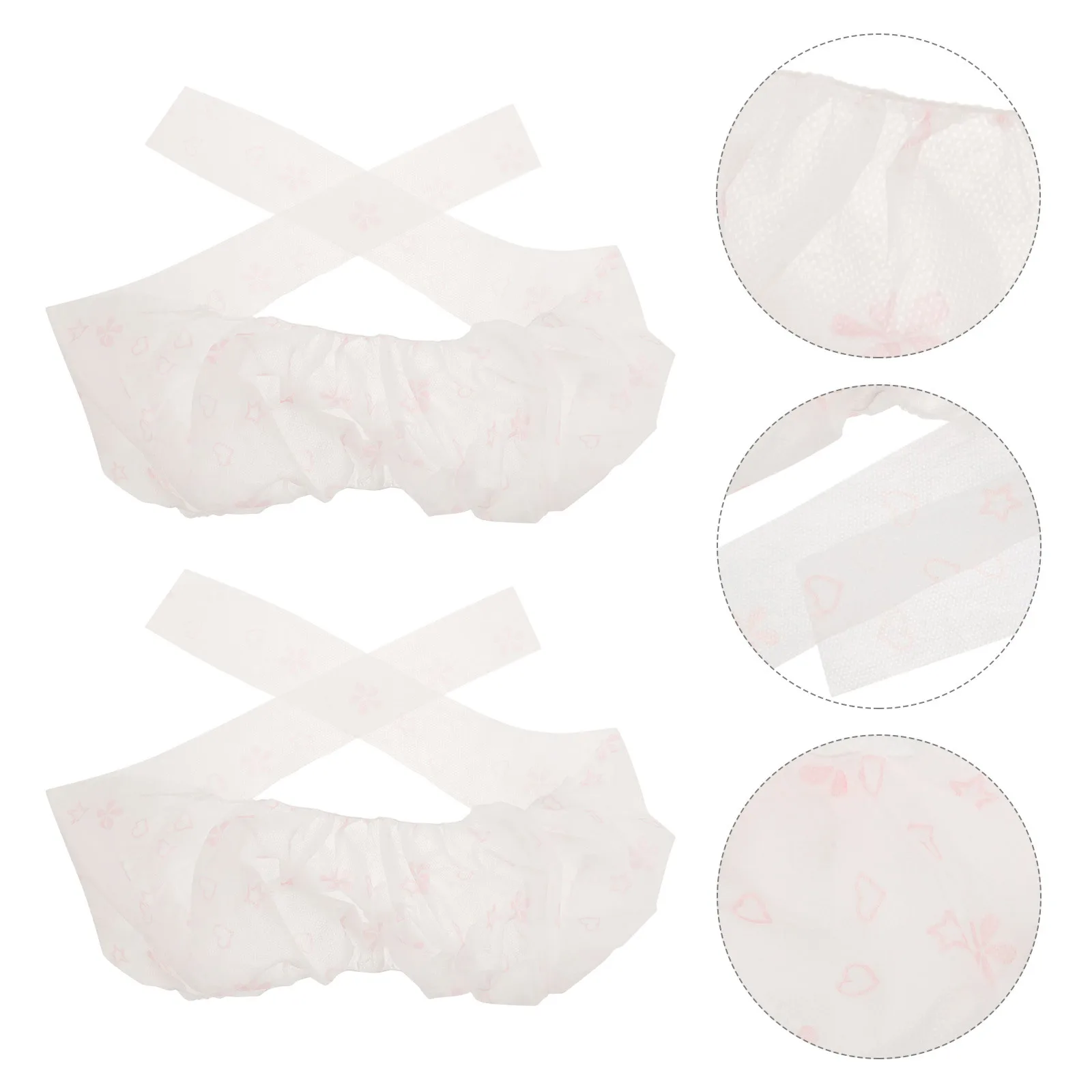 

30Pcs Printed Bra Underwear Womens Disposable Bras Comfortable Stretch Bra for Travel Spa Hotel Beauty Salon Sauna Settings