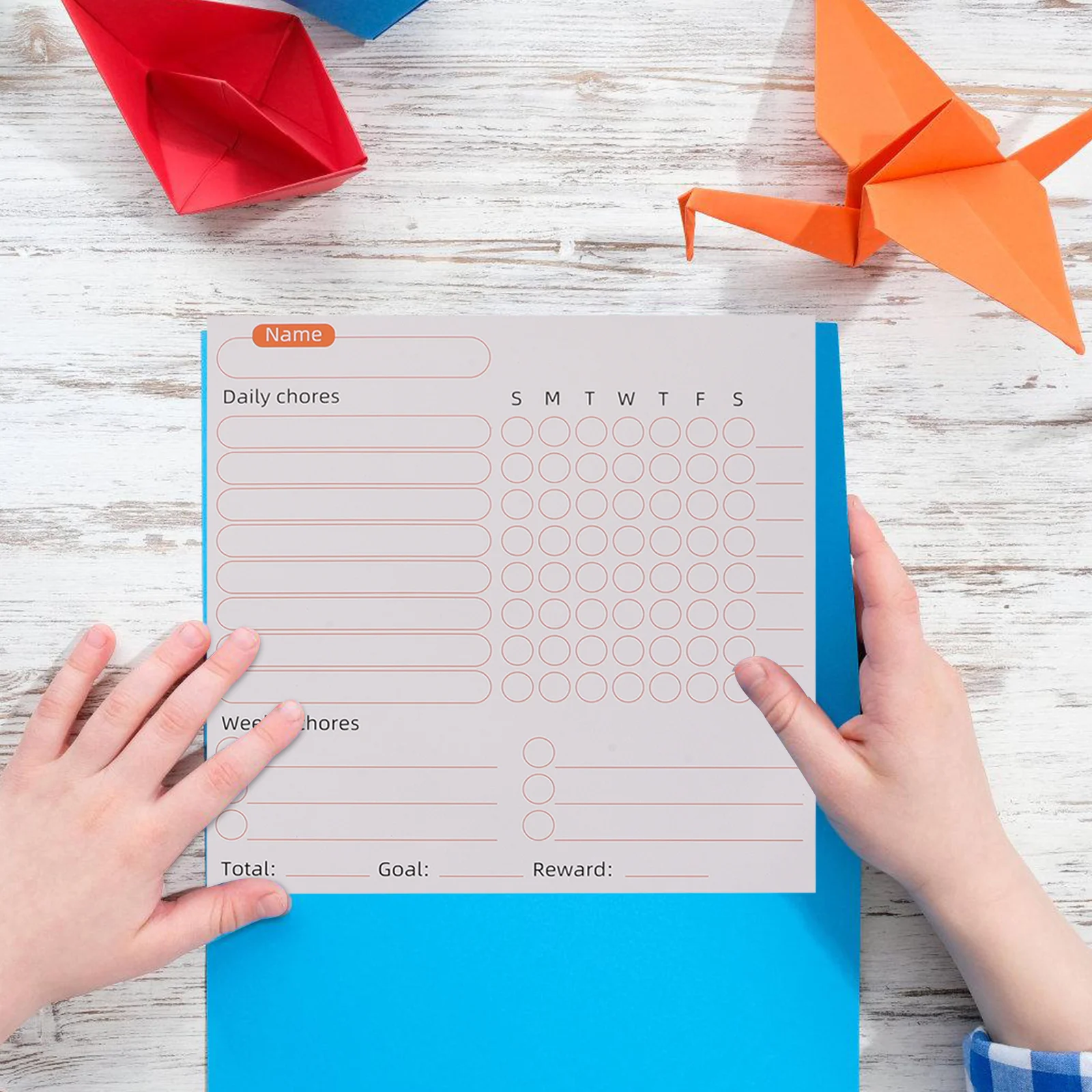 3 قطعة مخطط المهام المغناطيسي الجاف للمسح الأسبوعي للمسؤولية العائلية ولوحة قائمة السلوك للمراهقين والبالغين #4