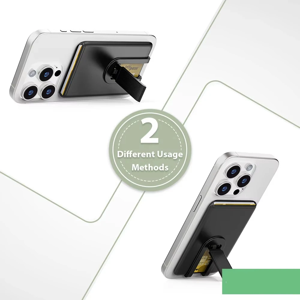 Adhesive Phone Card Holder Stick-on Wallet ID/Credit Card Holder Pouch Sleeve Back Card Holder Pocket for iPhone Samsung Galaxy