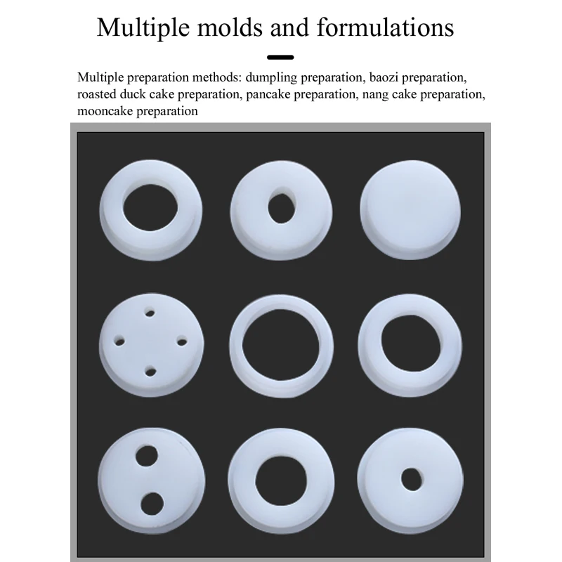 التجارية 35-350 جرام العجين الكرة القاطع مقسم العجين المستديرة الأسطوانة البيتزا الخبز كعكة البخار آلة قطع العجين المتداول #4