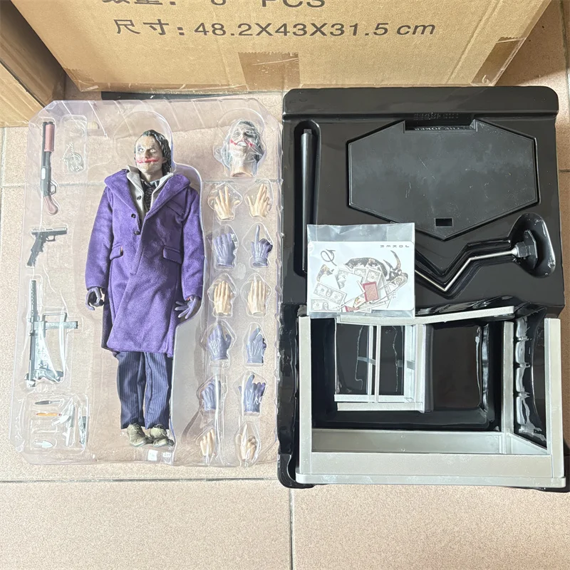 

HC Hot Toys Фигурка Джокера 1/6 The Comedian Tuxedo Edition Жак Феникс Клоун Джокер в фильме Фигурка Шарнирные шарнирные игрушки 30 см