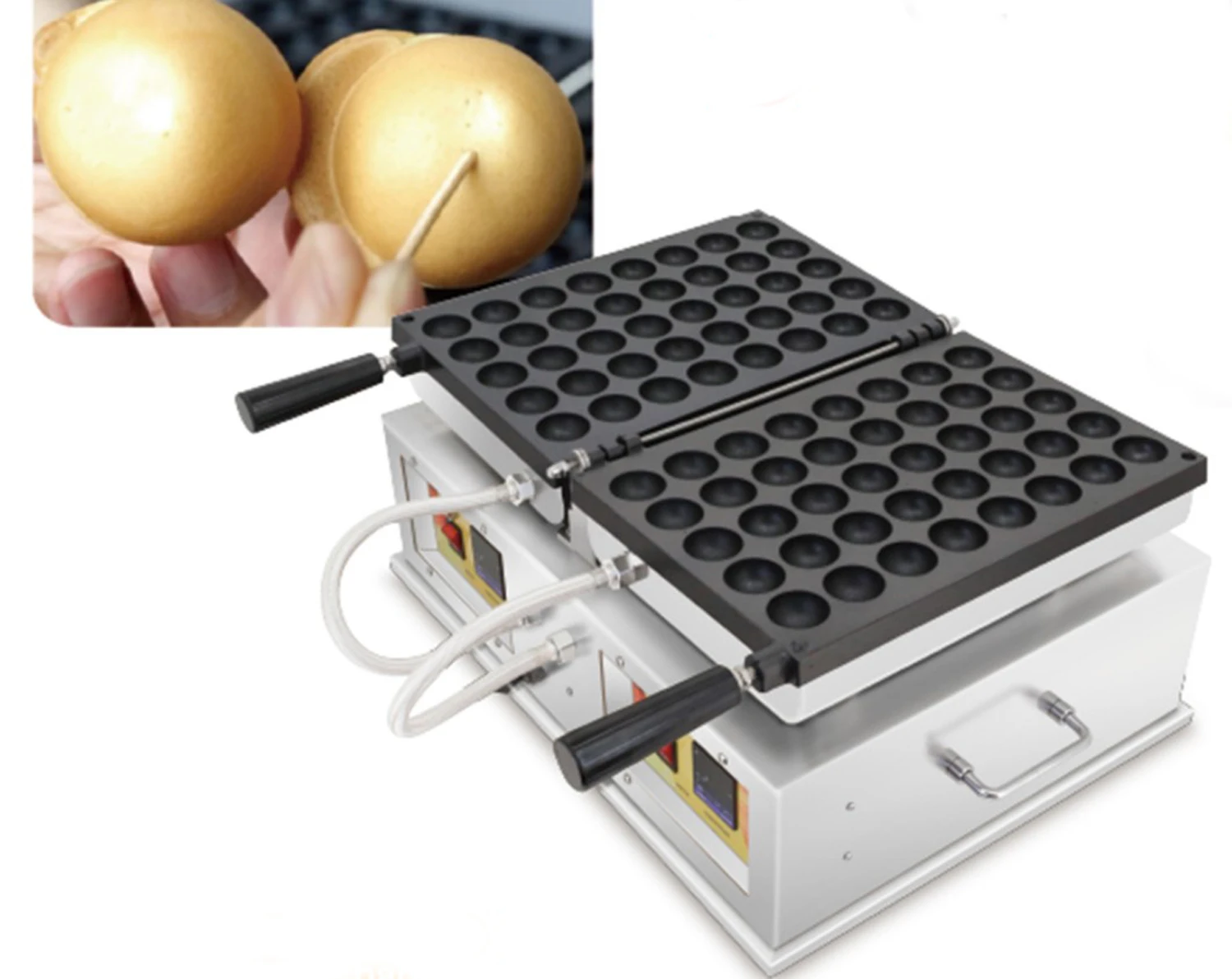 

40 Holes 4 CM Big ball Size Commercial Tokyo Octopus meatball machine Takoyaki machine Waffle ball grill