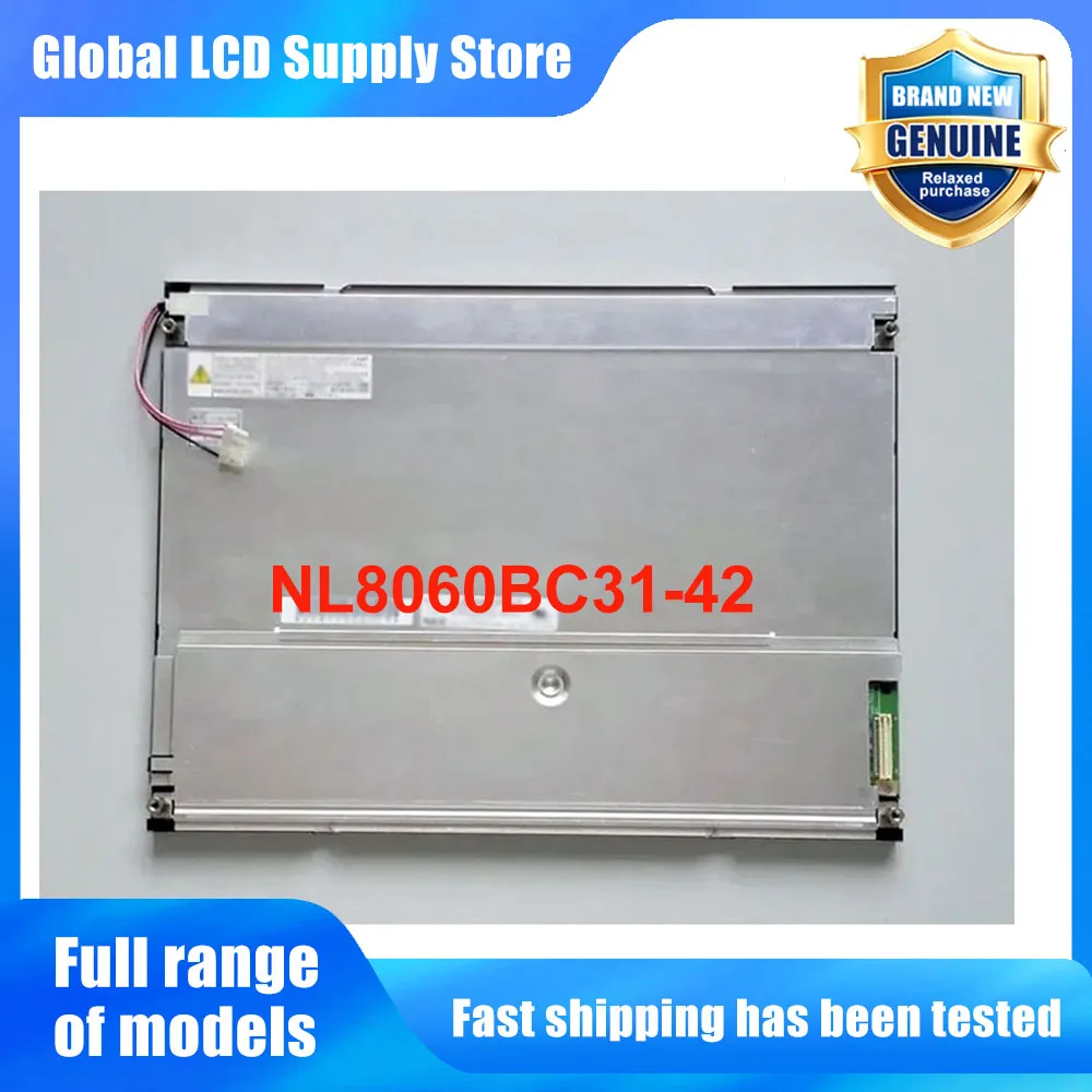NL8060BC31-42 12.1 Inch 800*600 LCD Screen Display Panel Replacement for Industrial HMI Medical POS Display Monitor