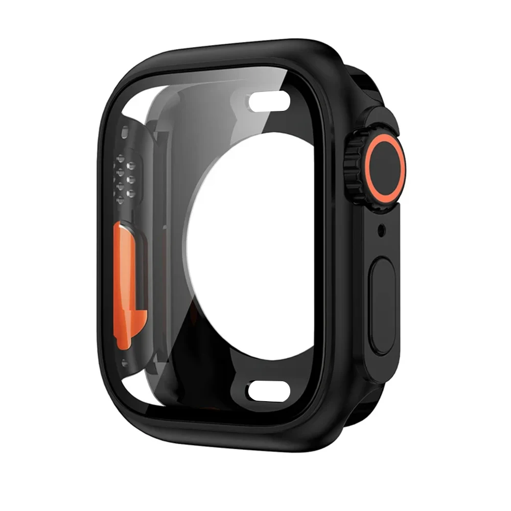 Screen Protector Case voor Apple Watch Cover 46mm 42mm 45mm 44mm 41mm 40mm Harde PC Bumper Protector voor iwatch 11 10 9 8 7 6 5 SE