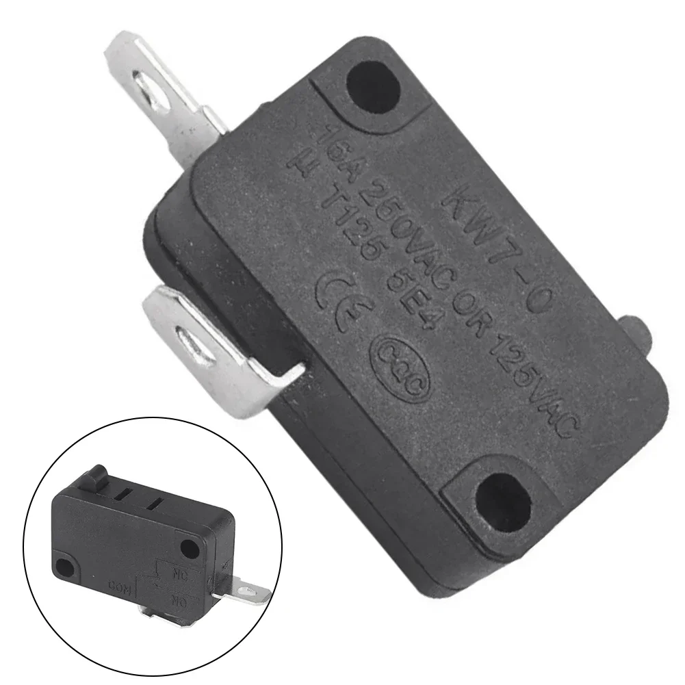 1Pcs KW7-0 16A Small Switch Air Fryer Microwave Oven Switch 3*2*2cm Small Micro-Switch Air Fryer Microwave Oven Micro- Switch image 2