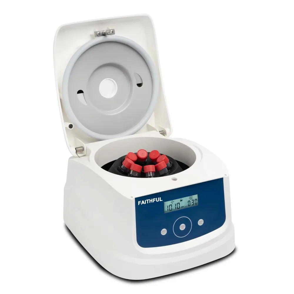 Q0408E Low Speed 300-4000rpm Laboratory Centrifuge 8*15ml rotor capacity Centrifuge Machine