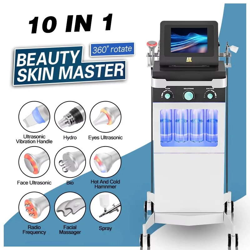 2025 Beauty Products Skincare Tools 13 in 1 Aqua Peel Hydra Dermabrasion Machine For Facial Care