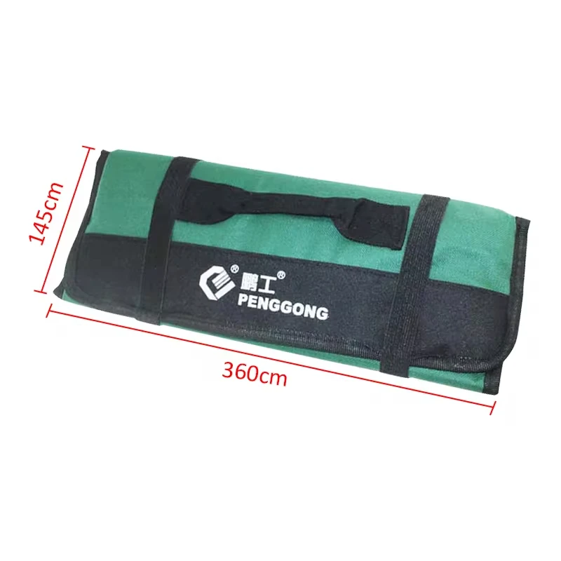 Tool Roll Bag Heavy Duty Roll Up Tool Bag Wrench Roll Multipurpose Tool Organizer Bag for Electrician Folding Tool Bag