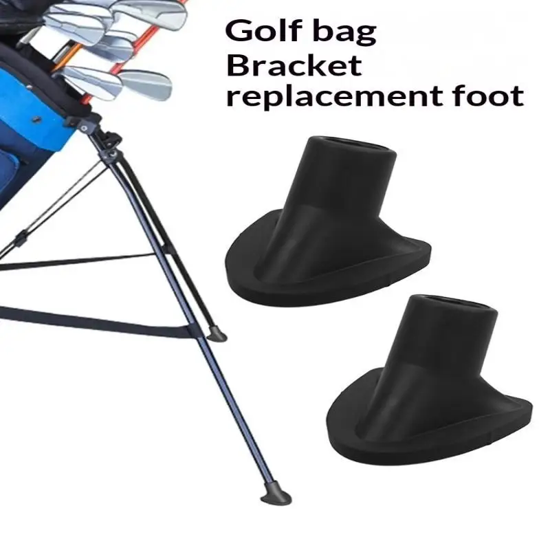 .New Sale.2Pcs Anti Slip Rubber Universal Golf Bag Stand Legs Golf Bag Feet Replacement Outdoor Sports Accessories view 2
