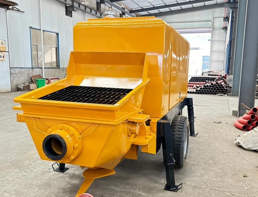 YG Customized Easy Operation Portable Pump of Concrete Price Stationary Concrete Line Pump for Civil Engineering