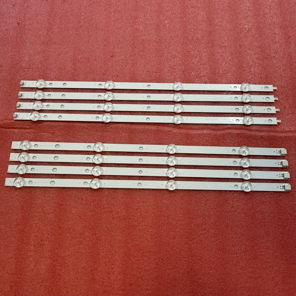 4pcs/set LED Backlight Strip For LBM430M0801-EU-1 43PUS6703 12 43PUS6804 43PUS6814/12 43PUS6400 43PUS6262 12 43PUS6162