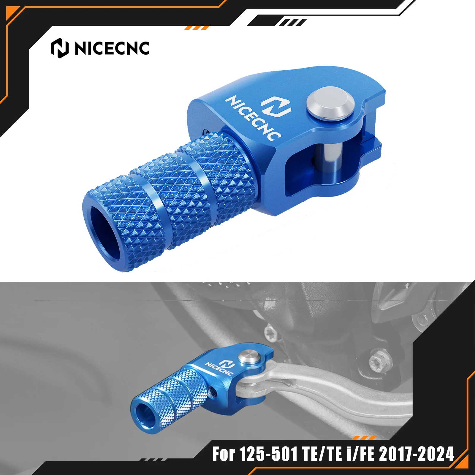 

For Husqvarna TE 300 2017-2024 TE 250 TE 300i FE 250 FE 350 FE 450 501 TX 300 TC 125 FC 250 350 Adjustable Gear Shift Lever Tip