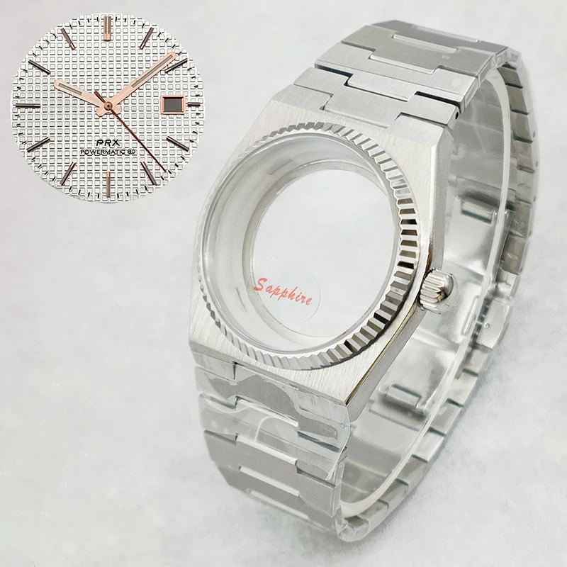 

Mod NH35 Case PRX Super Player Case Fit for NH38 4R35 NH35 4R36 NH36 7S Movement Transparent Back Cover PRX Super Player Watch