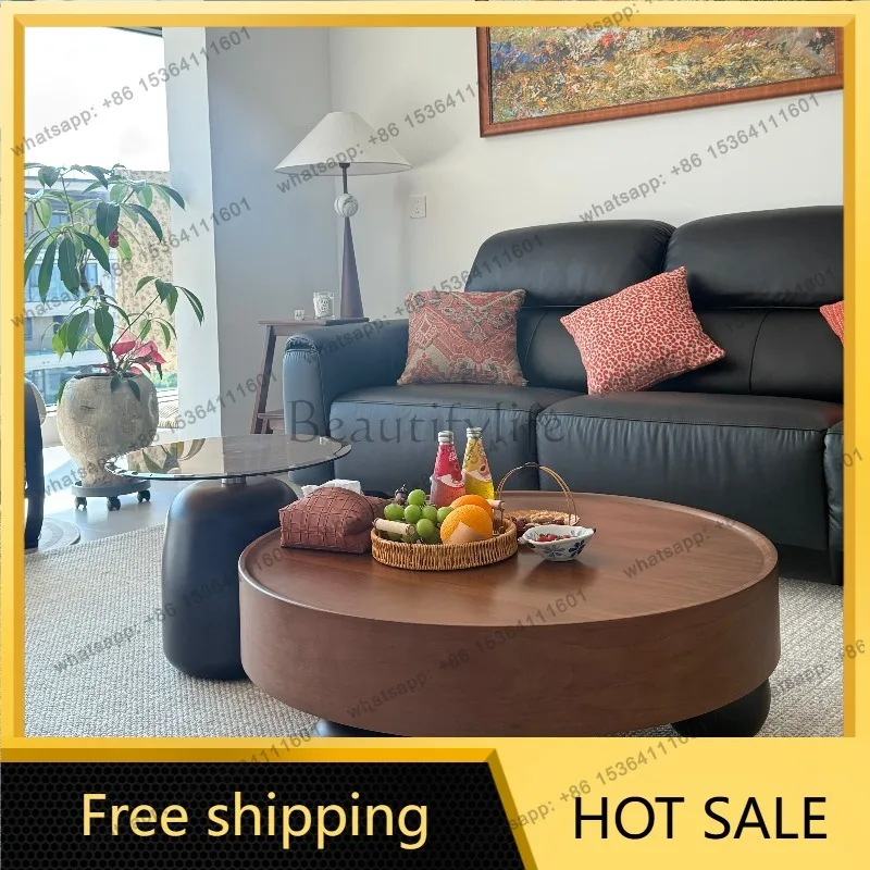 XX.Design Salon Coffee Table Relaxing Party Aesthetic Cute Save Space Events Side Table Large Mesas Bajas Chinese Style Furnitur