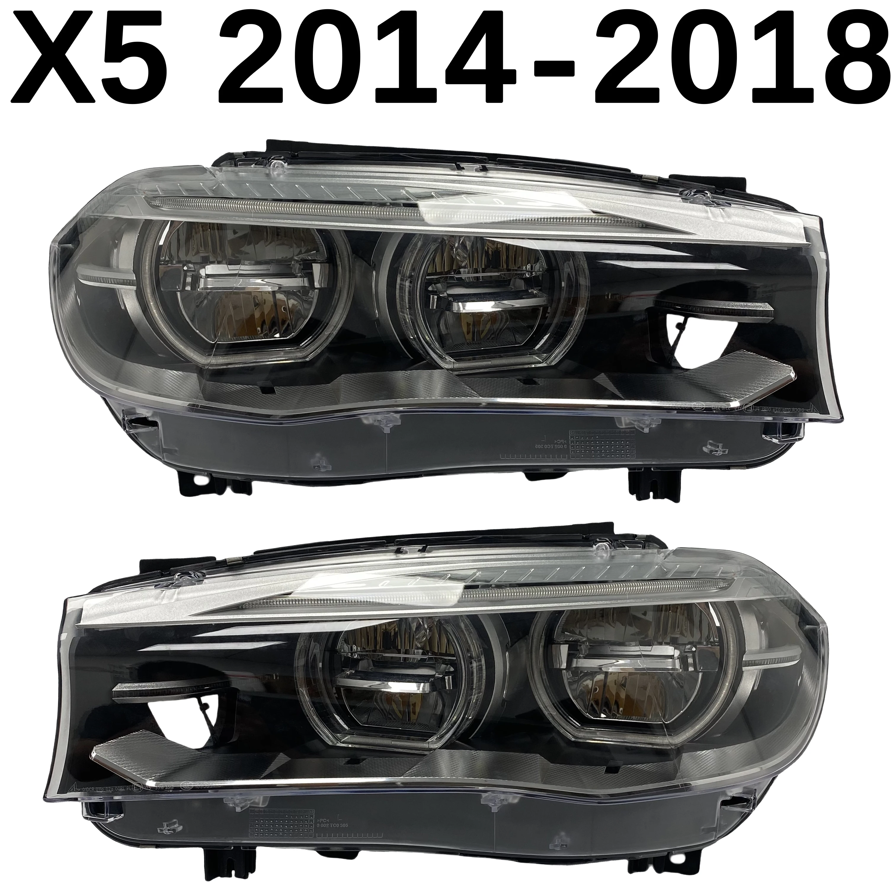 

1PC for BMW F15 headlights X5 X6 F16 2014-2018 LED headlight computer version is square version Headlamp 63117317102,63117317101