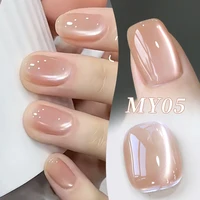 BORN PRETTY 10ml luz de agua gato Gel magnético Ultra brillo Color gelatina rosa desnudo remojo UV LED Gel Nail Art barniz manicura