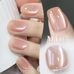 BORN PRETTY 10ml Water Light Cat Magnetic Gel Ultra Shine Nude Pink Jelly Color Soak Off UV LED Gel Nail Art Varnish Manicure