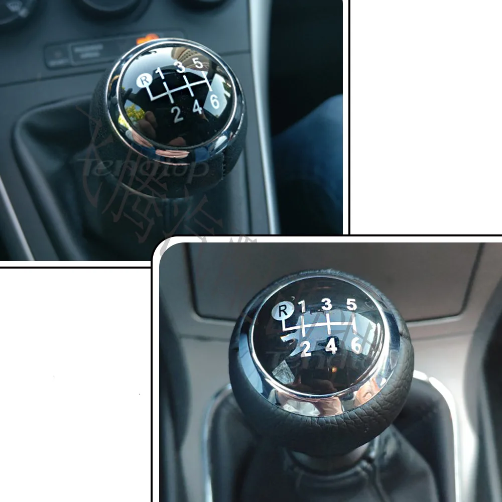 5/6 Speed Gear Shift Knob Car Lever Shifter Stick Handball For Toyota Corolla Yaris Rav4 Urbancruiser Verso Car Accessories