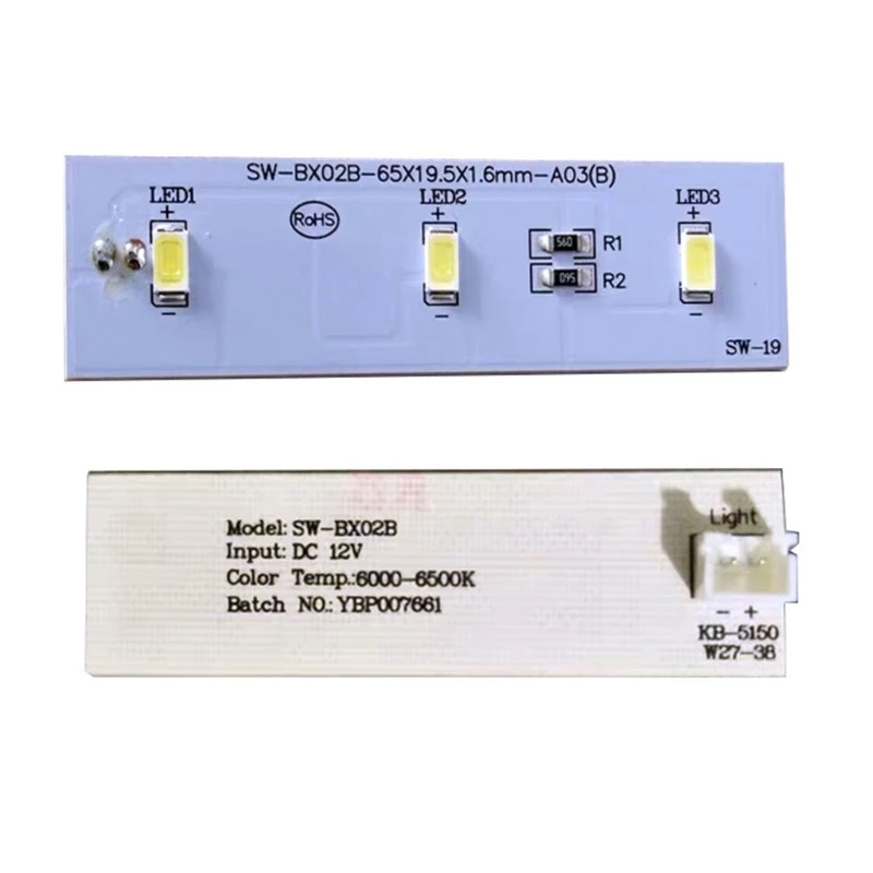 SW-BX02B Refrigerator LED Light Board for Refrigerator ZBE2350HCA Light Strip