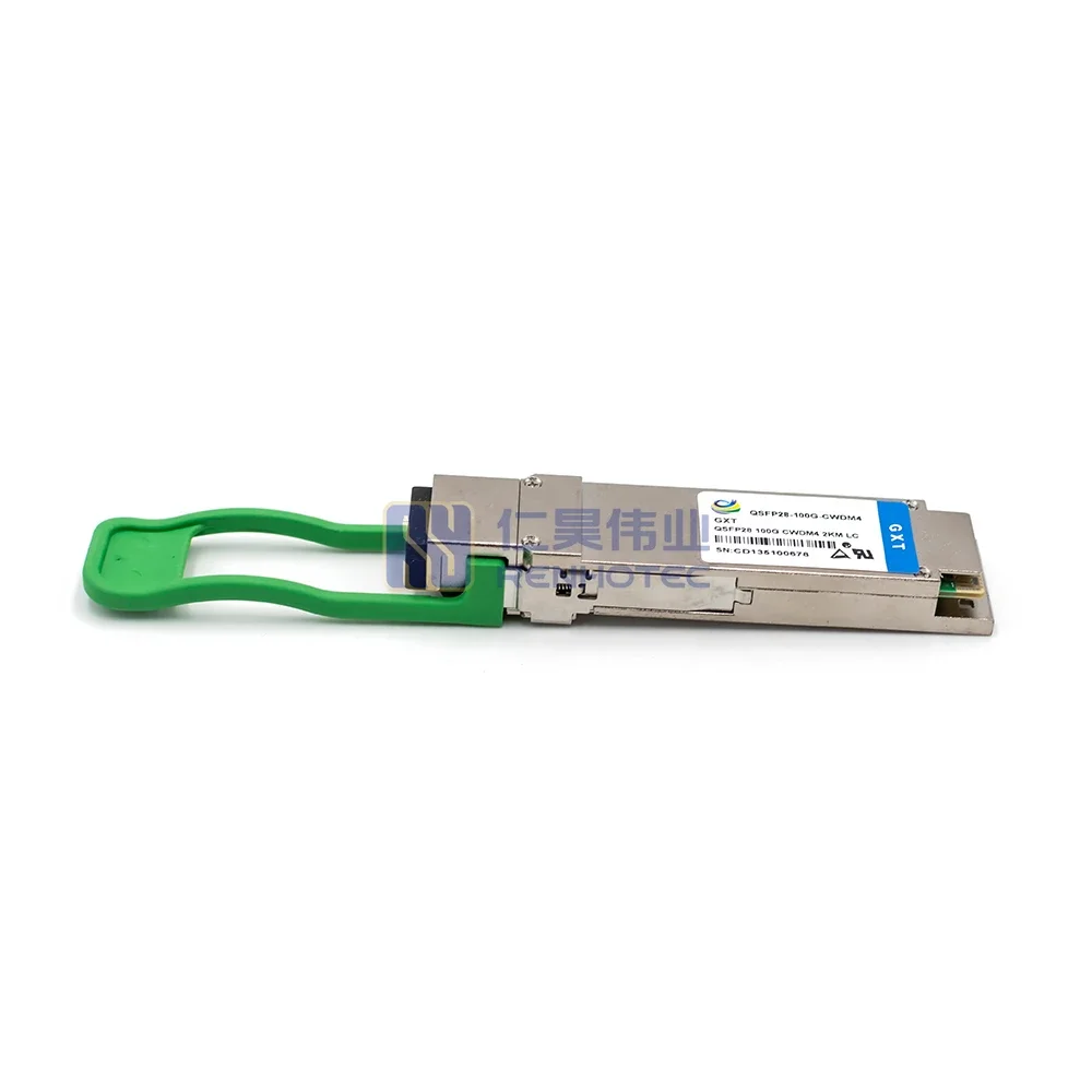 Qsfp28-100G 100Gbase-Cwdm4 Qsfp28 2Km Dom Duplex Lc Mmf Optical Transceiver Module Dfb -6.5~2.5Dbm Qsfp28 100G