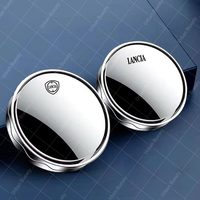 Wide-Angle Round Frame Blind Spot Auxiliary Rear-view Mirror For Lancia Delta Flavia Kappa Lybra Musa Phedra Thema Thesis Zeta