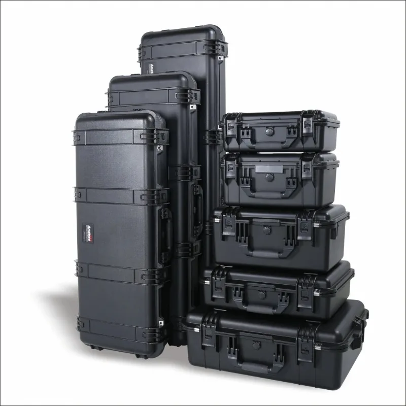 

PP-2411 Wholesale Factory Price Waterproof Flight Case Plastic Carrying Storage Tool Box Case With Customize Foam