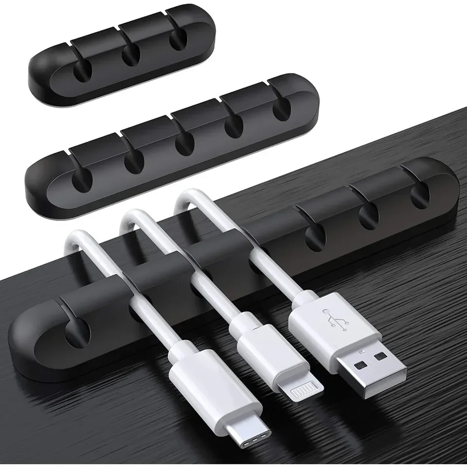 Self Adhesive Cable Management Clamp 3 Pack