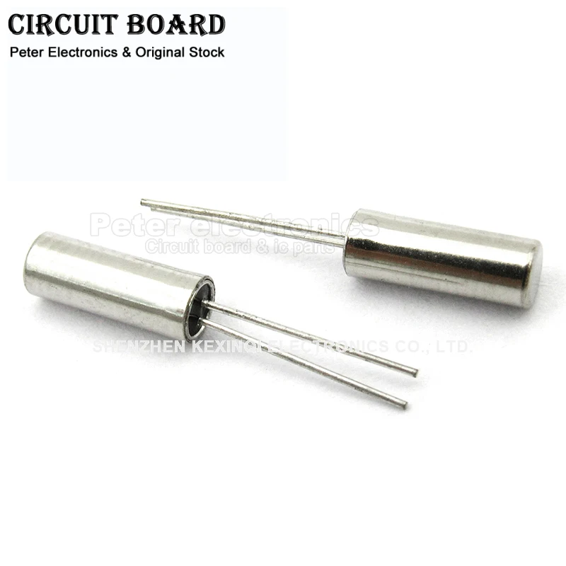 10PCS Crystal Oscillator 16M Cylindrical Type 3*8MM 16MHz Quartz Crystal Passive Crystal Oscillator