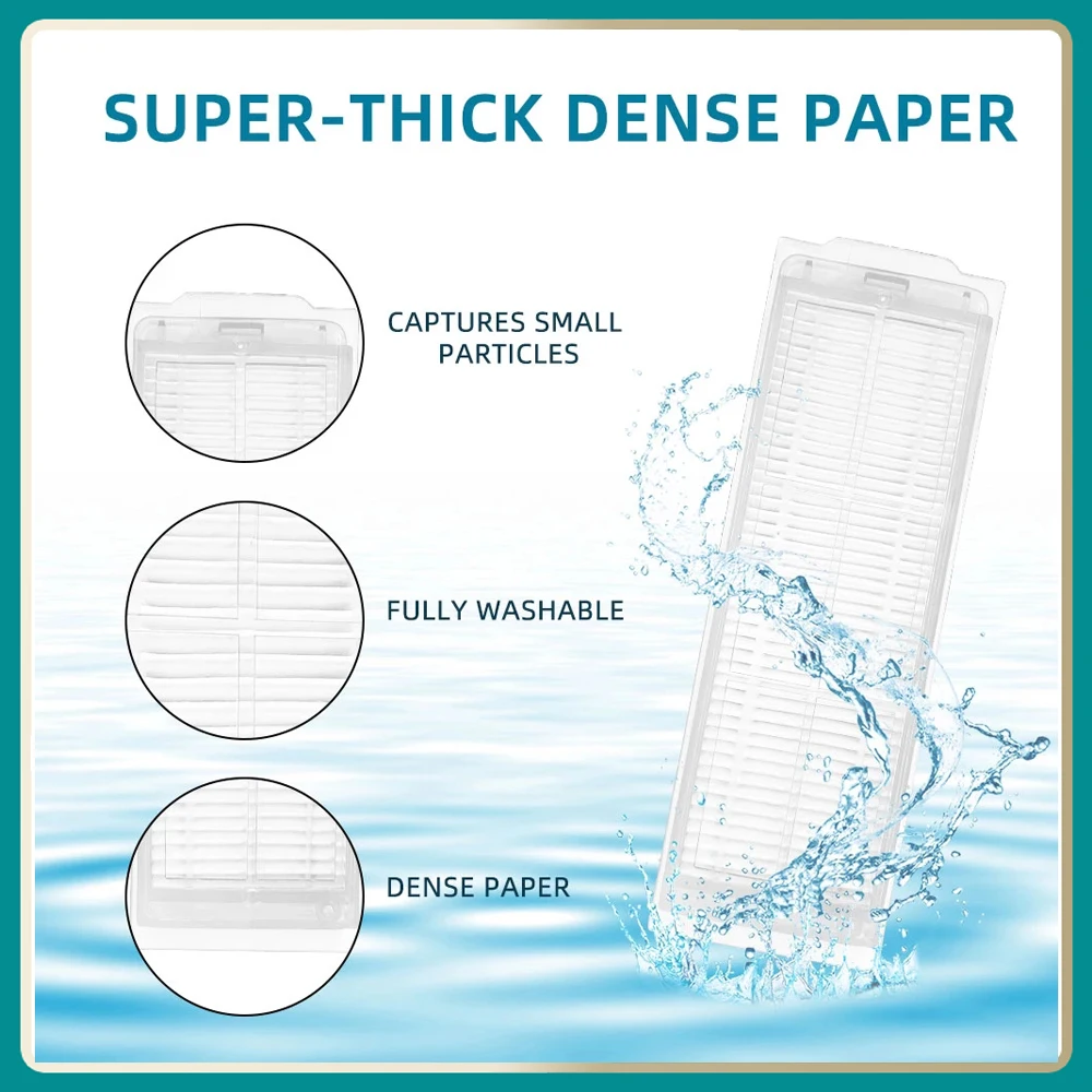 Фильтр для робота-пылесоса Xiaomi 2S Mi, насадка на швабру P Mijia, аксессуары для швабры, основная боковая щетка, подходит для XMSTJQR2S/STYJ02YM