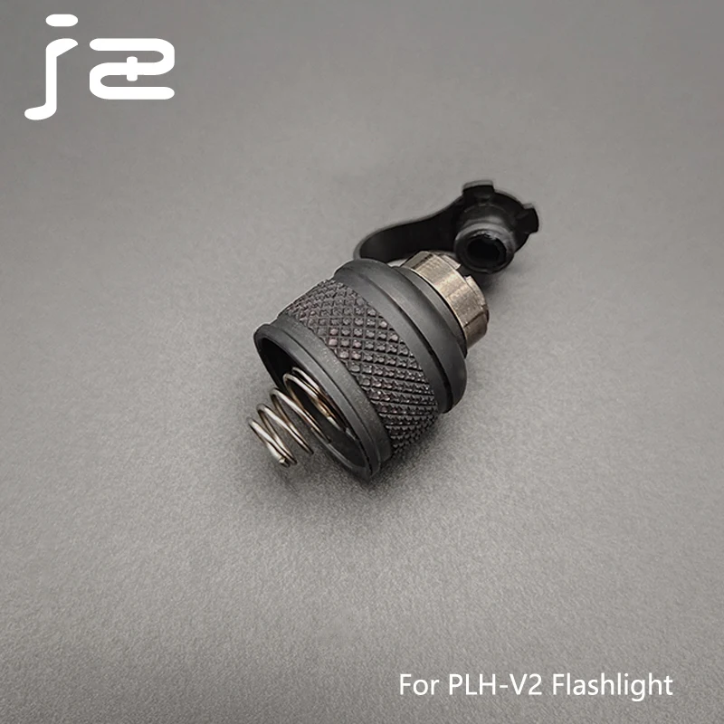 Airsoft M600 M300 PLH-V2 Flashlight Tail Cap Switch Scout Light Metal End Cap Tactical Spotlight Dual Function Pressure Switch