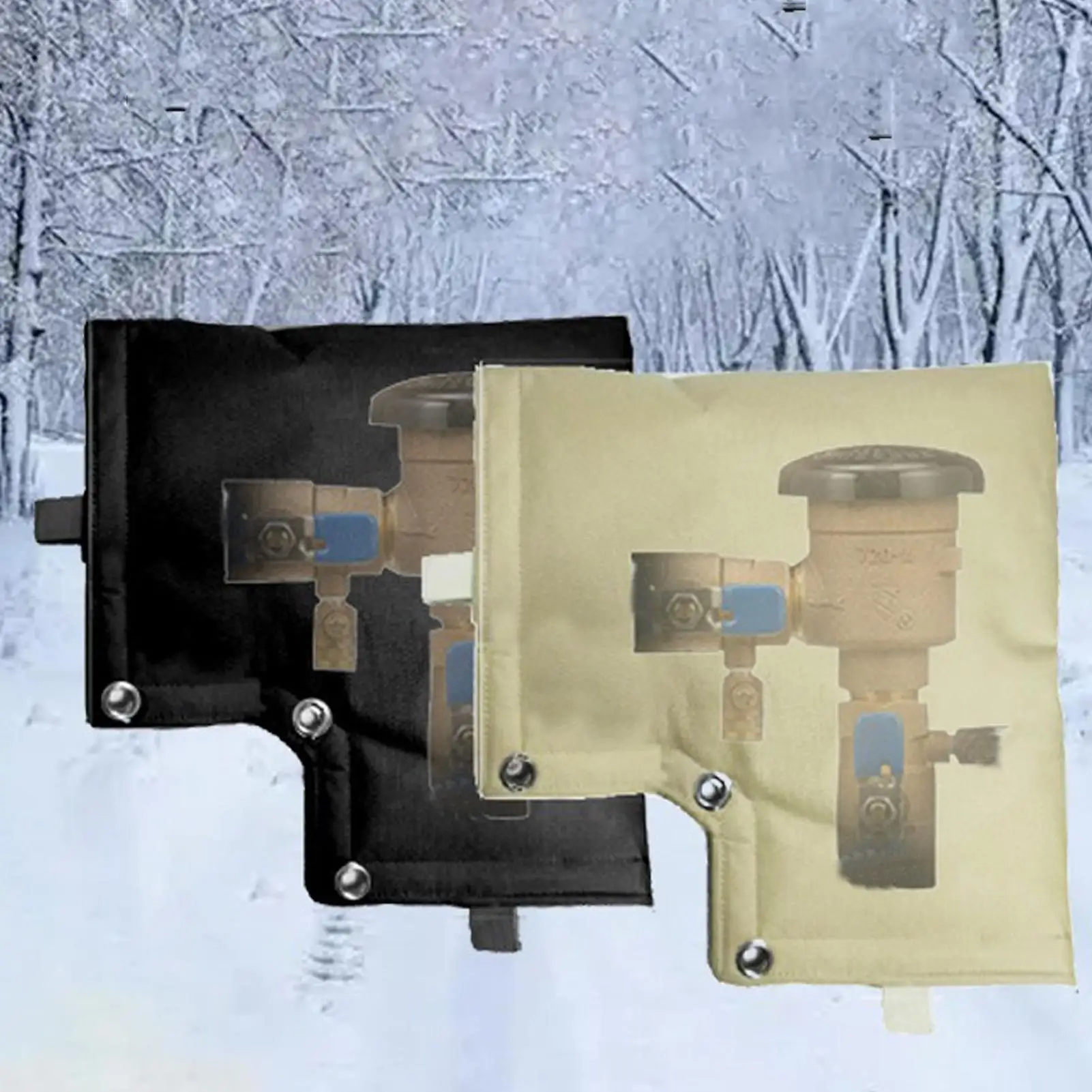 

Faucet Cover Frost Protection Outdoor Faucet Cover for Winter Insulated Sleeve Prevent Freezing Cracking for Garden Tap Protect