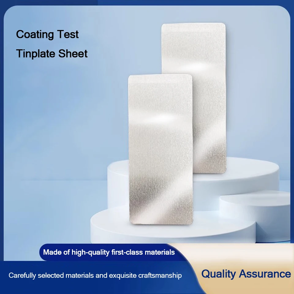 Test Grade Tinplate Panel, Standard Substrate for Powder Coating & Paint Testing - Prime Steel Panel for Automotive Finish SD-7